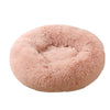 Warm donut dog bed with removable cover blxck norway™