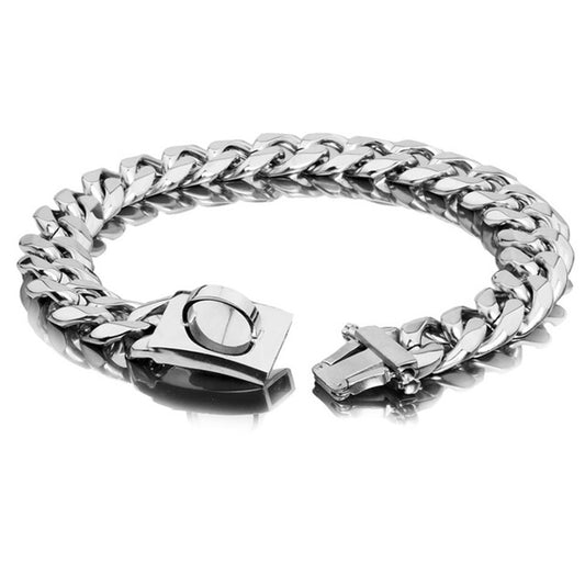 Stainless steel dog necklace collar blxcknorway™