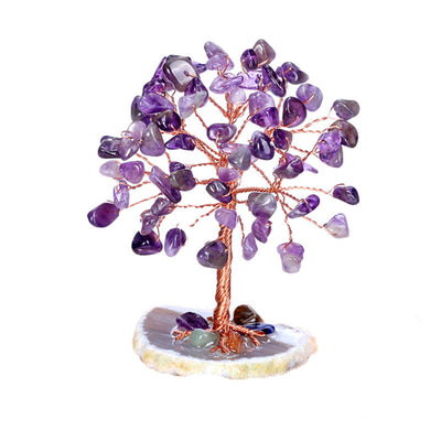 Healing crystals stones tree wire office home decor blxck norway™