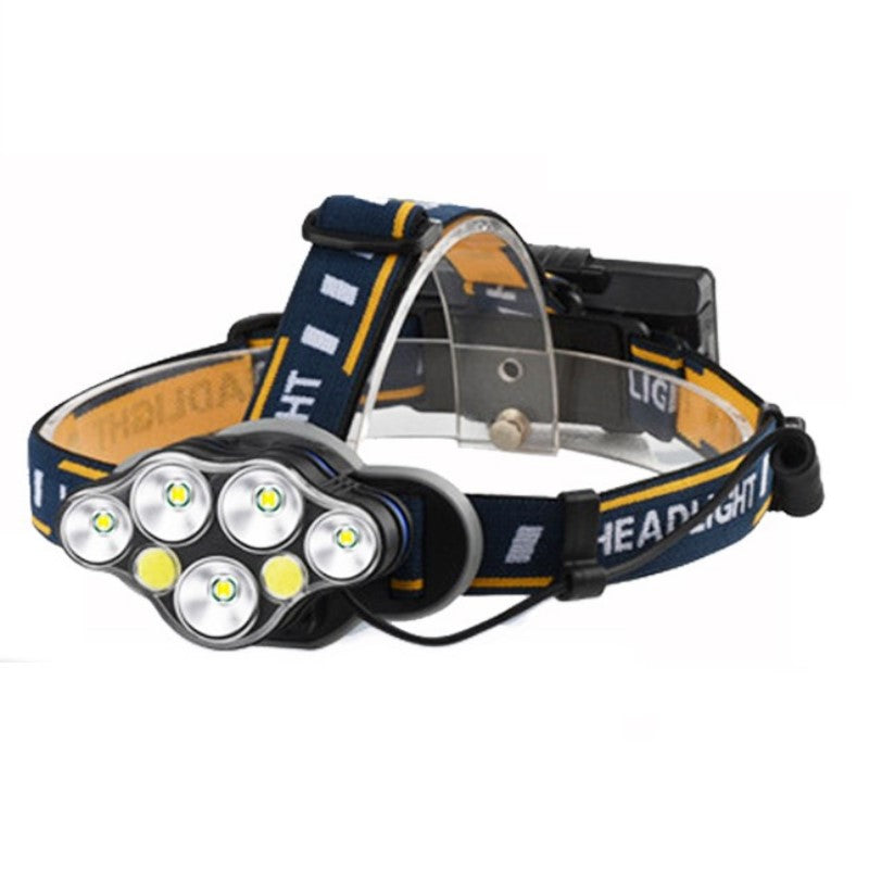 Super bright LED headlamp with 8 bulbs blxcknorway™