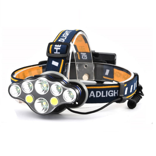 Super bright LED headlamp with 8 bulbs blxcknorway™