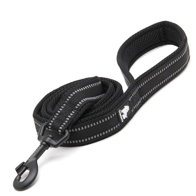 Light weight strong dog reflective leash blxck norway™