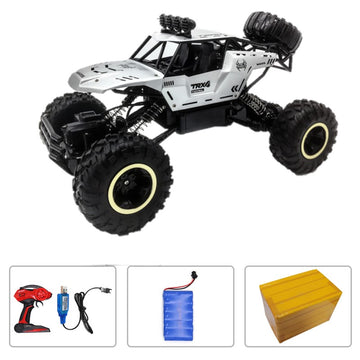 4WD RC Car With Led Lights 2.4G Radio Remote Control BLXCK NORWAY™