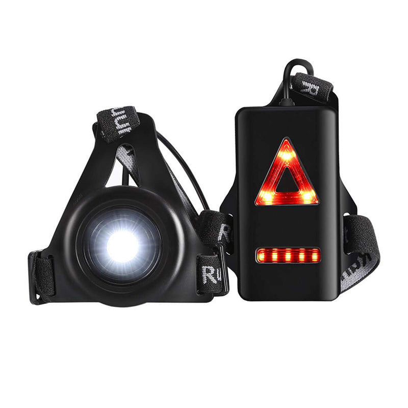 Rechargeable LED chest light with safety warning lamp blxck norway™