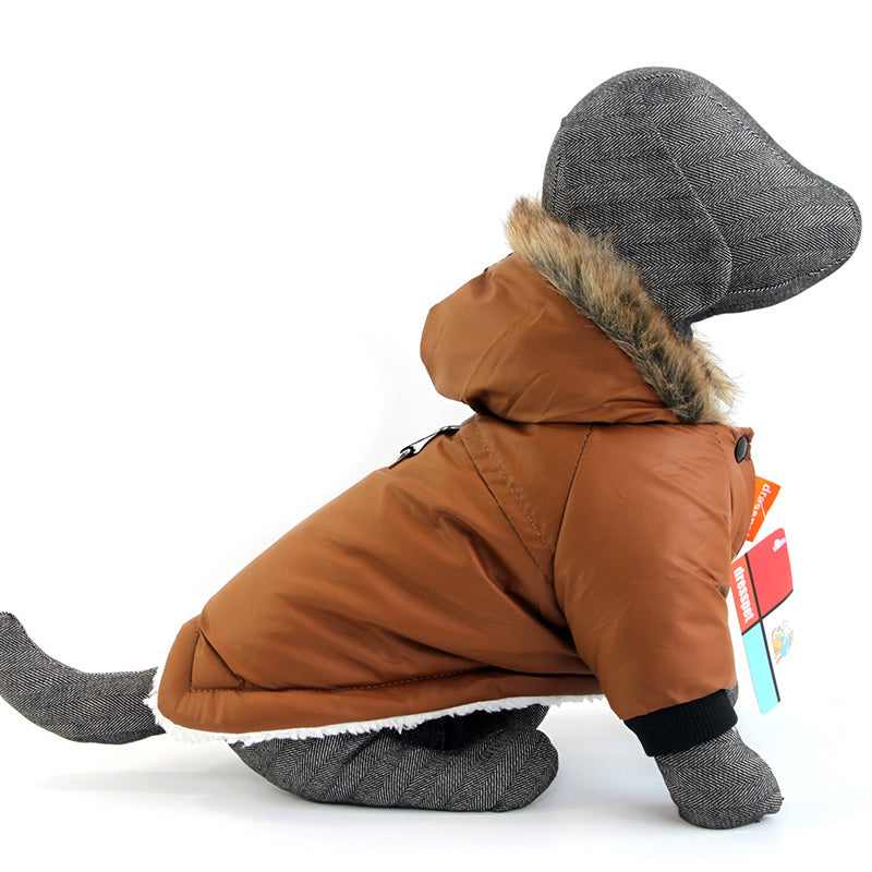 Warm winter pet dog clothes for small dog blxck norway™