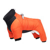 Winter warm jacket for small medium dogs blxck norway