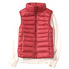 Winter women's down sleeveless cropped puffer jacket blxck norway™