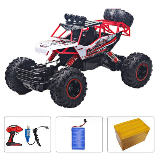 4WD RC Car With Led Lights 2.4G Radio Remote Control BLXCK NORWAY™