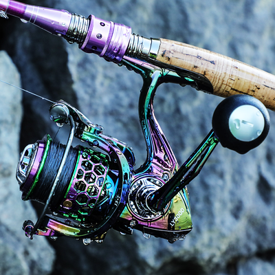 Spinning Reel Fishing High Speed Gear Ratio BLXCK NORWAY™