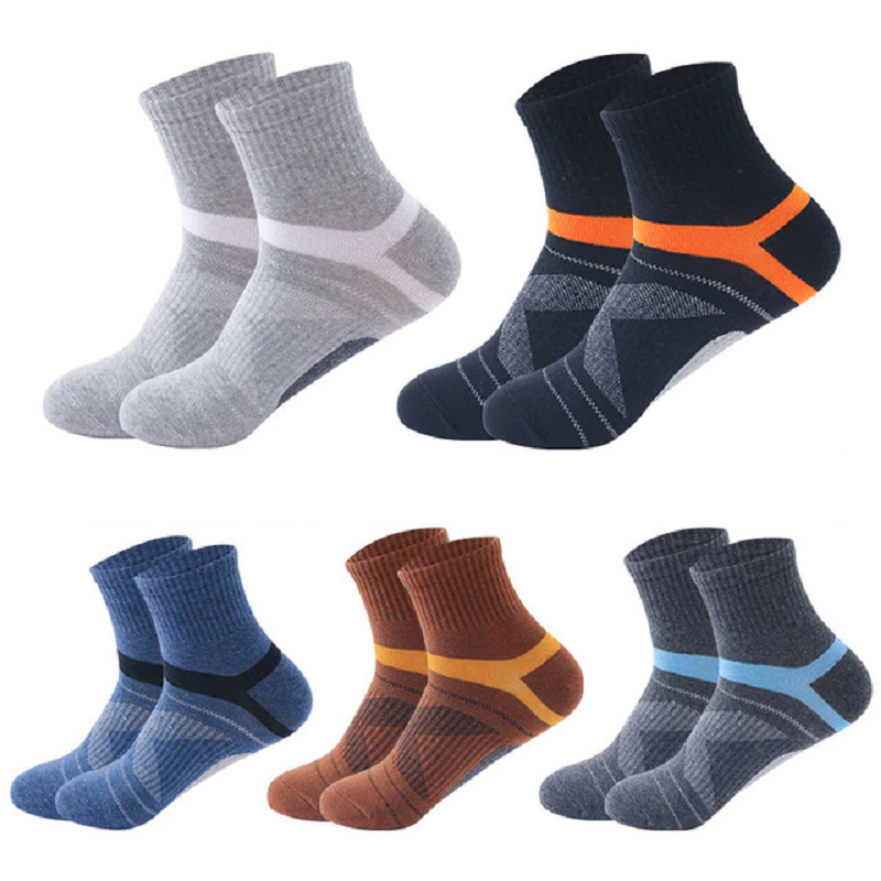 Spring high quality 5Pairs cotton men's socks blacknorway™