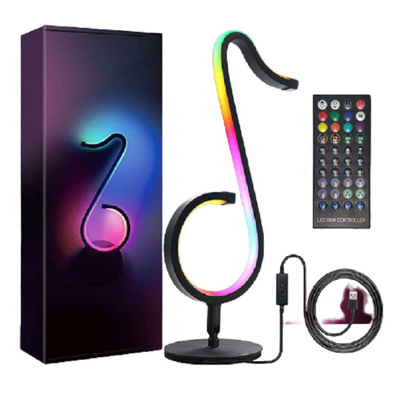Smart music note light table lamp blacknorway™