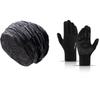 Men's Winter Hat Warm Beanies with gloves BLXCK NORWAY™