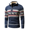 Men’s casual half zip sweater blacknorway™