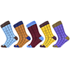 Classic happy business casual socks for men blacknorway™