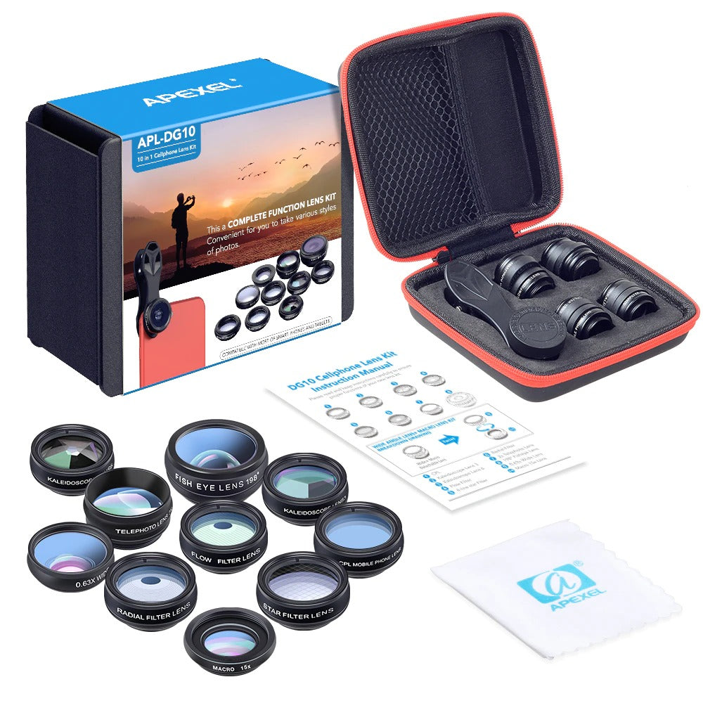 10-IN-1 MULTI-PURPOSE PHONE CAMERA LENS