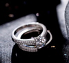 Double Stackable Fashion Jewelry Wedding Engagement Ring BLXCK NORWAY™