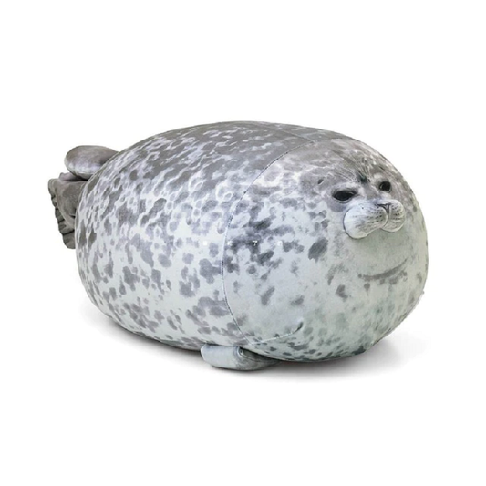 Angry blob seal pillow blacknorway™