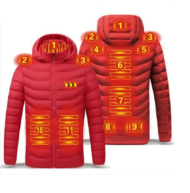 Electric 11 Areas Heated Hoodie Jacket BLXCK NORWAY™