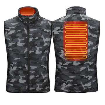 11 areas Electric Heated  Jacket
