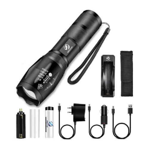 Led flashlight ultra bright torch blacknorway™