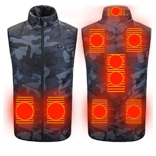 11 areas Electric Heated  Jacket