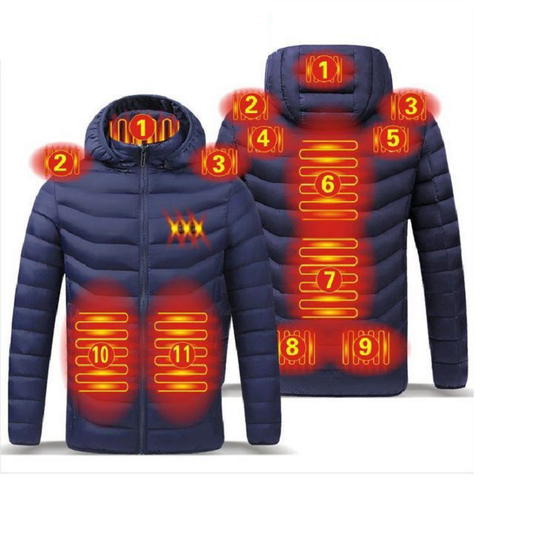 Electric 11 Areas Heated Hoodie Jacket BLXCK NORWAY™
