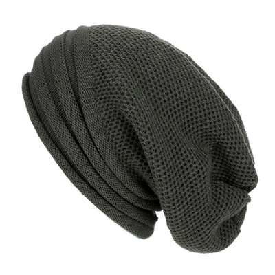 Winter Baggy Slouchy Beanie Hat Wool Knitted Warm Cap BLXCK NORWAY™