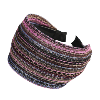 Bohemian headband elastic hairbands retro stripe hair blacknorway™