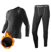 Winter Thermal Underwear Warm Fleece Compression Quick Drying For Men BLXCK NORWAY™