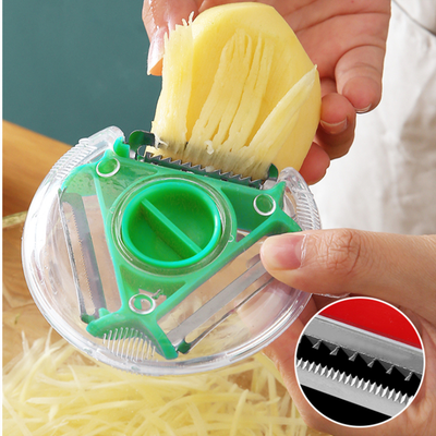 3 in 1 Trio Peeler Slicer Stainless Steel Kitchen Tool BLXCK NORWAY™