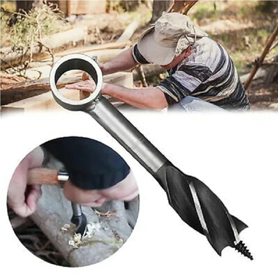 Bushcraft auger wrench survival hand drill blacknorway™