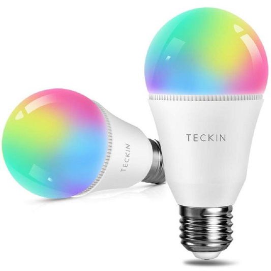 WiFi RGB LED smart bulb voice remote control