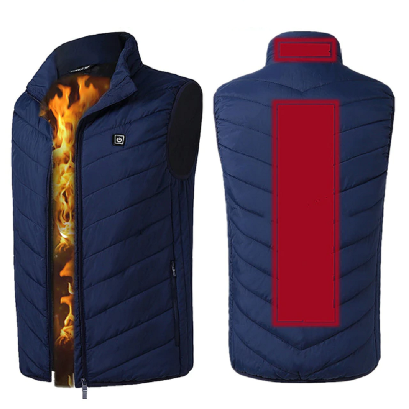 9 Areas Heated Vest Thermal Winter Jacket BLXCK NORWAY