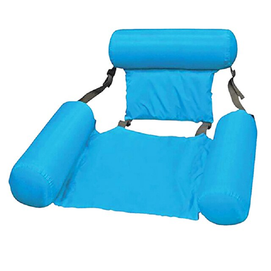 Inflatable lounge chair swimming pool beach float for adult or kids blacknorway™