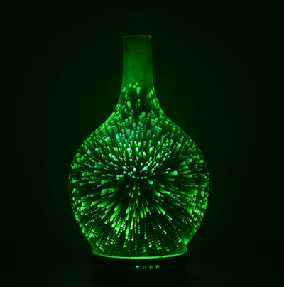 7 Color Light  3D Glass Star Pattern Aroma Diffuser BLXCK NORWAY™