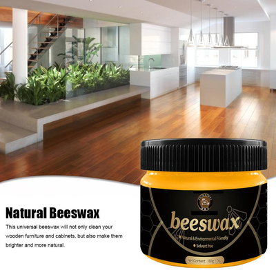 Beeswax Coating Wood Polish