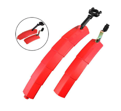 SAFETYCYCLE™ RETRACTABLE FRONT & REAR LIGHT MUDGUARDS