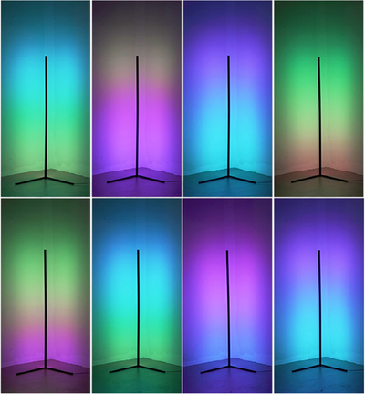 Modern Corner LED Floor Lamp RGB Decor Standing Lamp BLXCK NORWAY™