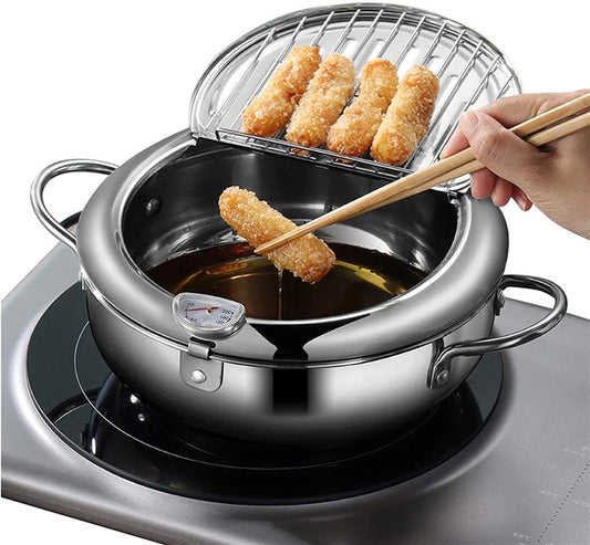 Stainless Steel Deep Frying Pot