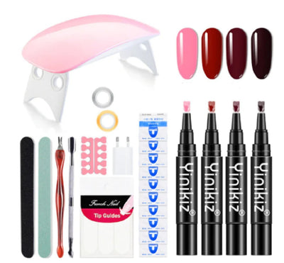 12pcs/set nail art gel pen tool blxck norway™