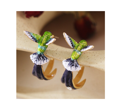 Cute Hummingbird Earrings