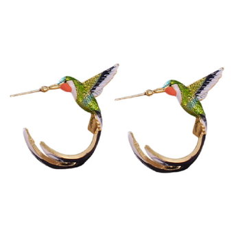 Cute Hummingbird Earrings