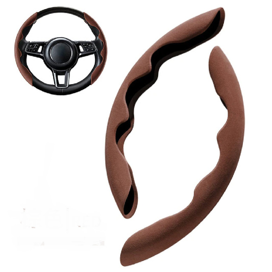 2pcs car steering wheel cover